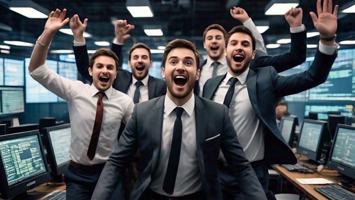 Stock Market Zooms - Ball -Black on the fourth day ... Sensex climbed 900 points, these shares went from RIL to Airtel! - Reliance to Airtel these 10 stocks support